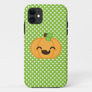Kawaii Jack O Lanern Pumpkin capas de iphone
