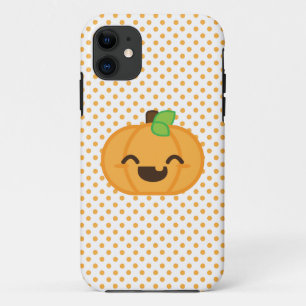 Kawaii Jack O Lanern Pumpkin capas de iphone