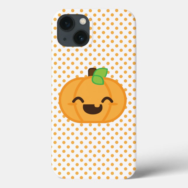 Kawaii Jack O Lantern Pumpkin iPad Air Case (Verso)