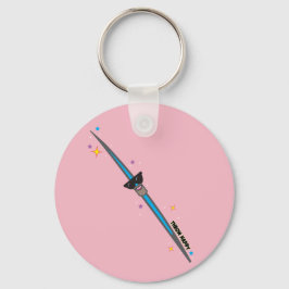 Kawaii Javelin Thrower Chaveiro Gift