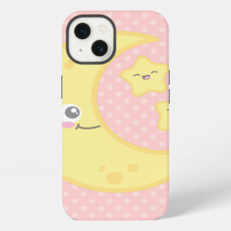 Kawaii Moon e Stars iPad Case