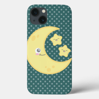 Kawaii Moon e Stars Mini Case