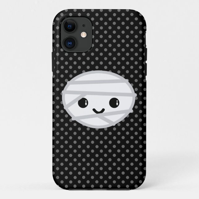 Kawaii Mummy capas de iphone (Verso)