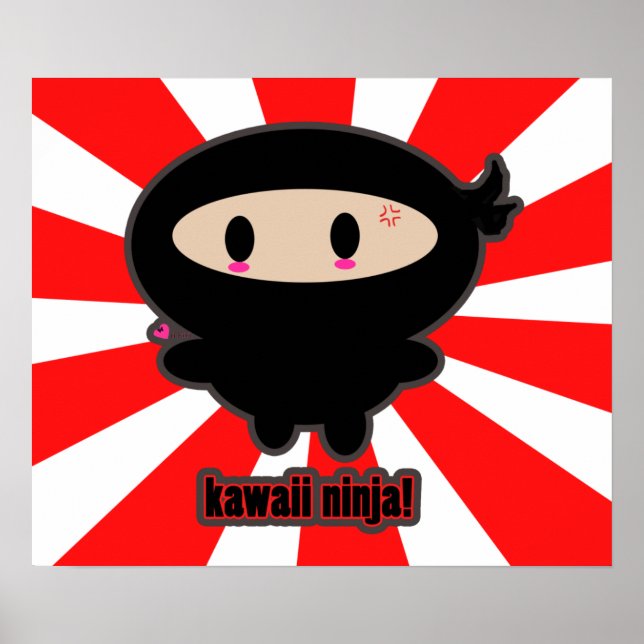 Kawaii Ninja Poster (Frente)