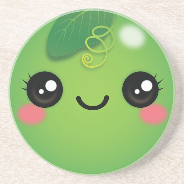Kawaii Pea Porta copos (Frente)