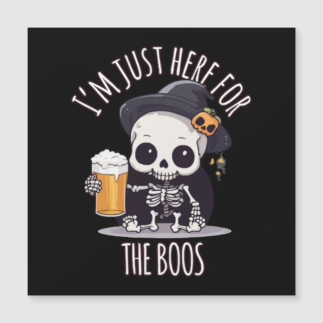 Kawaii Skeleton Halloween Oktoberfest (Frente)