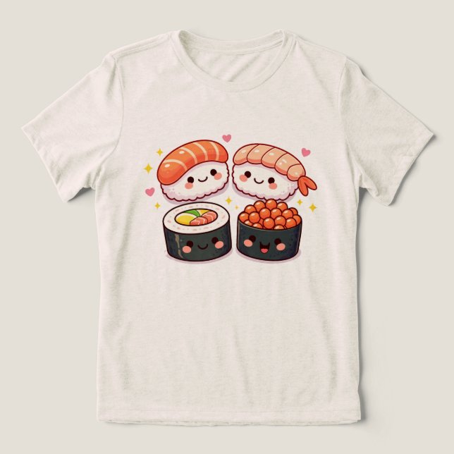 Kawaii Sushi Love (Design frontal)