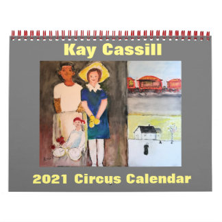 Kay Cassill - Calendário do Circo 2021