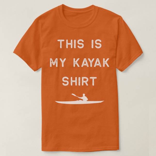 Kayak Design Minha Camisa Kayak Camisa Luz Kayakin (Frente do Design)