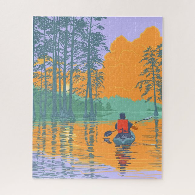 Kayak Quebra-cabeça (Vertical)