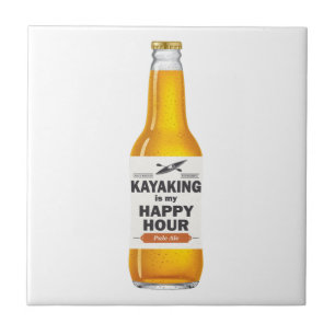 Kayaking é meu happy hour