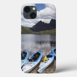 Kayaks, Cradle Mountain and Dove Lake, Cradle