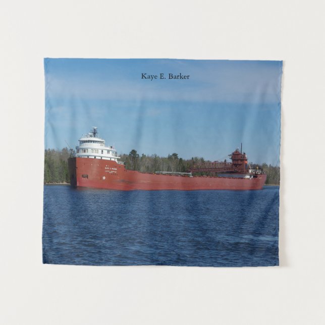 Kaye E. Tapeçaria de barker (Frente (Horizontal))