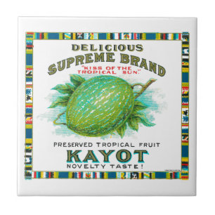 Kayot supremo delicioso preservou a fruta tropical