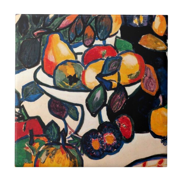 Kazimir Malevich - Vida Estática, trabalho de arte (Frente)