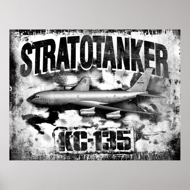 KC- 135 Poster de Estratotanker (Frente)