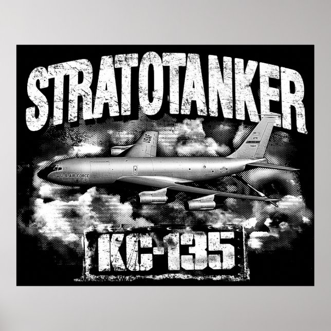 KC- 135 Poster de Estratotanker (Frente)