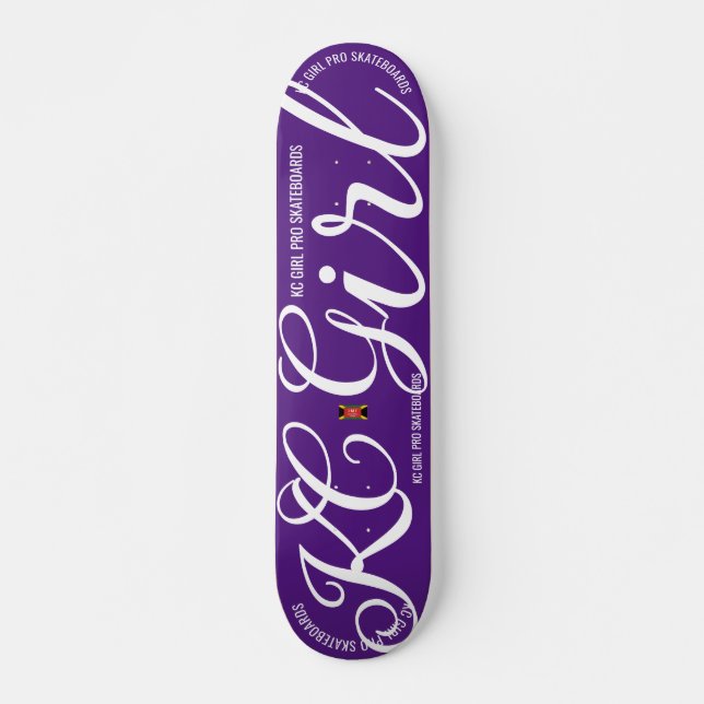 KC GIRL 7, 3/4", skateboard Deck (Frente)
