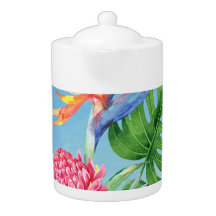 Kealoha (Sky Blue) - Esquema da Flor Havaiana
