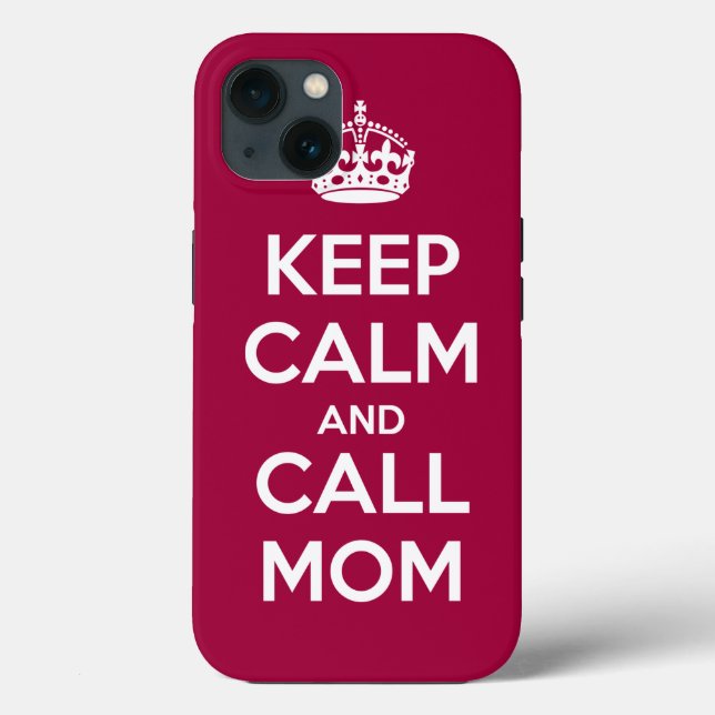 Keep Calm and Call Mom (Verso)