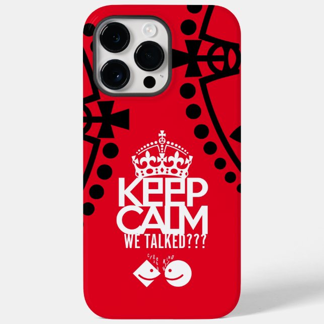 KEEP CALM WE TALKED? HABLAMOS?? BY MASANSER (Verso)