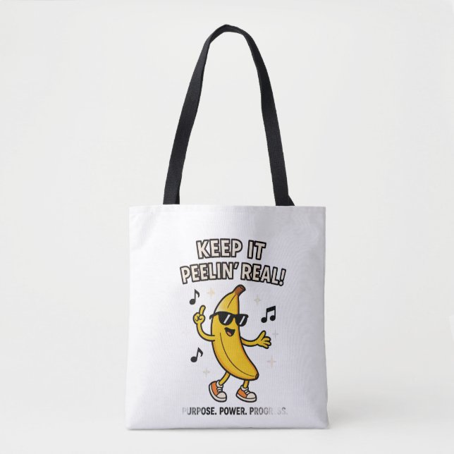 Keep It Real Tote Bag (Frente)