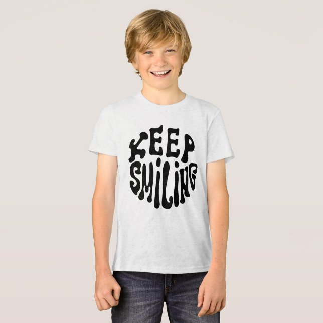 Keep Smiling! - Simple & Cheerful Happy Vibe Desig (Frente Completa)