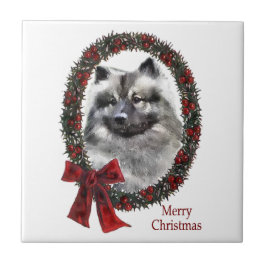 Keeshond Christmas