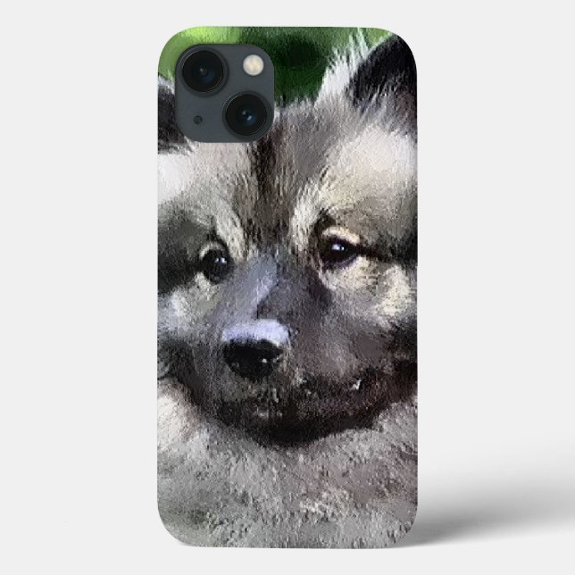 Keeshond Lovers Art Gifts (Verso)