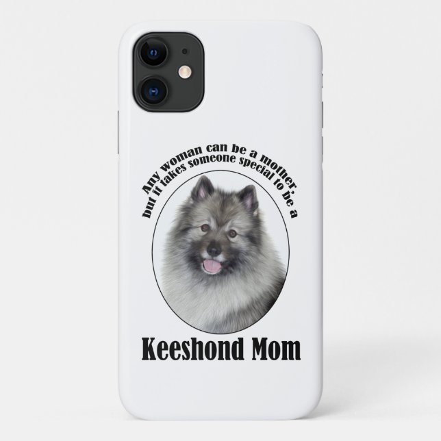 Keeshond Mãe Smart Capa de telefone (Verso)