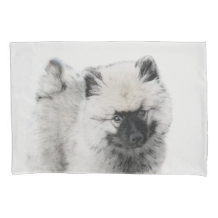 Keeshond Puppy Drapy - Arte Cachorro Original Boni