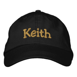 Keith Personalizado Baseball Boné / Chapéu