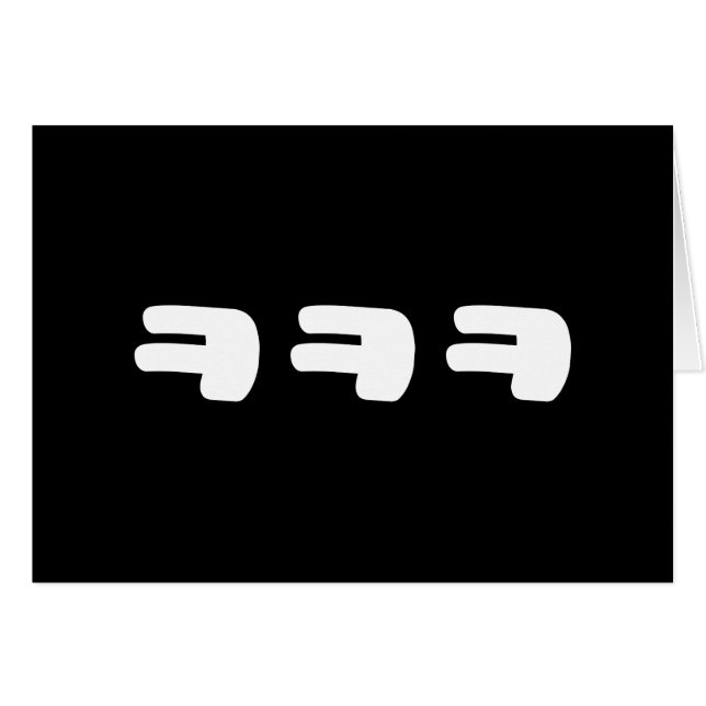 KEKEKE ㅋ ㅋ ㅋ Cartão Slang Coreano (Frente Horizontal)