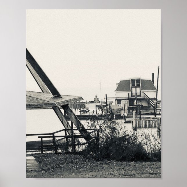 Kelleys Island in Winter V, Photography Poster  (Frente)