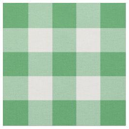 Kelly Green e White Gingham - Tecido de padrões