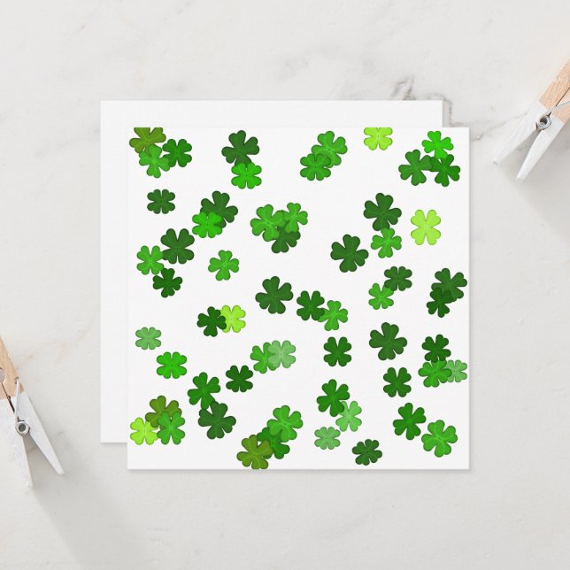 Kelly Green "Shamrocks Caindo" (Frente/Verso In Situ)