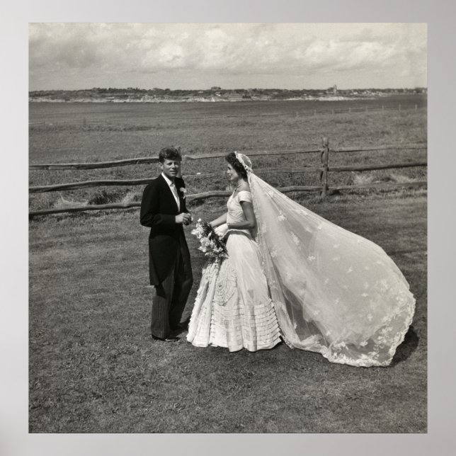 Kennedy Wedding Poster (Frente)