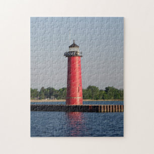 Kenosha North Pierhead Light quebra-cabeça