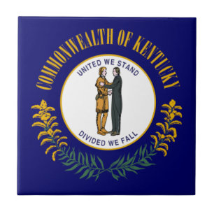 Kentucky: Bandeira do Estado dos EUA Commonwealth 