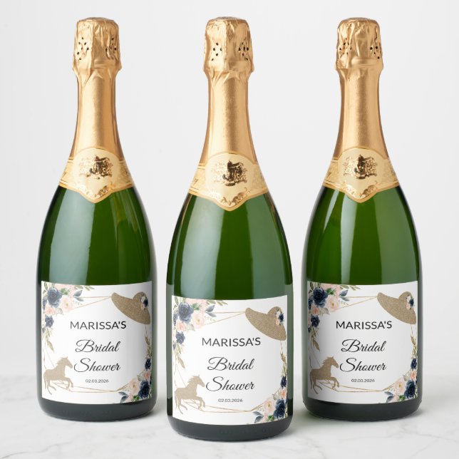 Kentucky Derby Sparkling Wine Label (Garrafas)