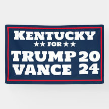 Kentucky para a faixa Trump Vance 2024