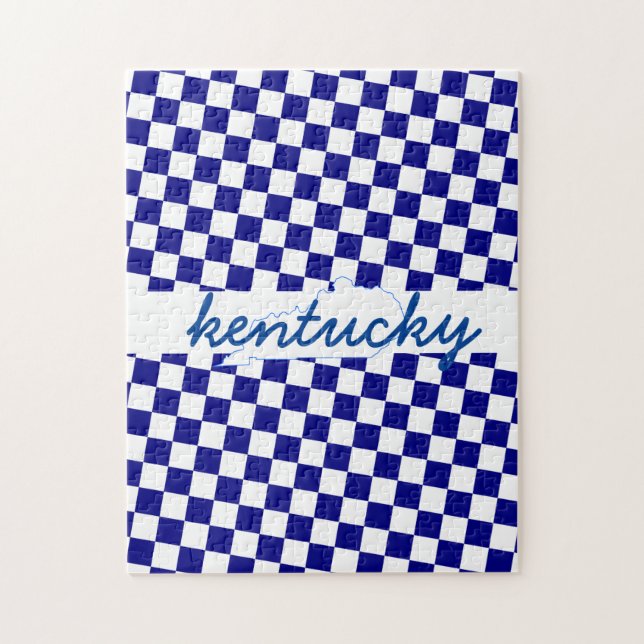 Kentucky Wildcat Fan Gift Desafiando Quebra-cabeça (Vertical)
