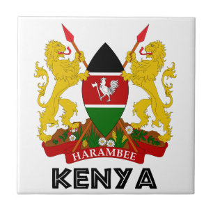 KENYA - emblema/bandeira/brasão/símbolo