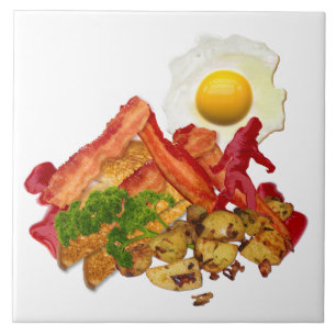 Ketchup cómico Squatchin ido para o bacon