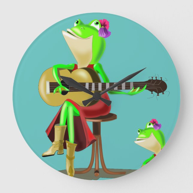 Keti + Relógio de Parede Redonda (Frente)