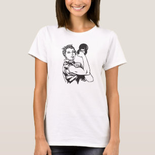 Kettlebell nós podemos FAZÊ-LO camisa da mulher de