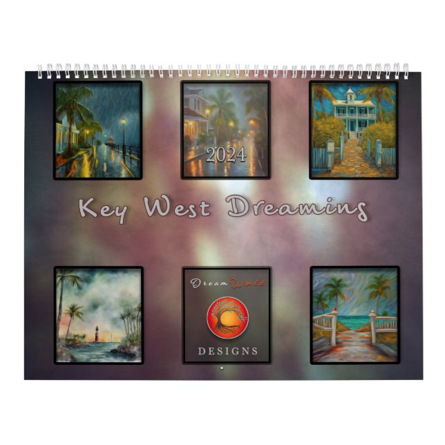 Key West Dreaming 2024 - Calendário (Capa)