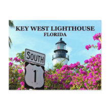 Key West Lighthouse, cartão postal da Flórida