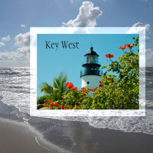 Key West Lighthouse, Key West, cartão postal da F