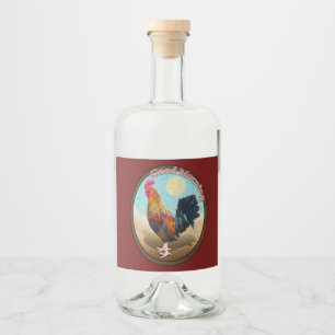 Key West - Rooster Gypsy Bom Dia Vintage Oval